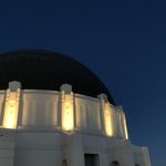 ロサンゼルス旅行　グリフィス天文台夜景ツアーに参加