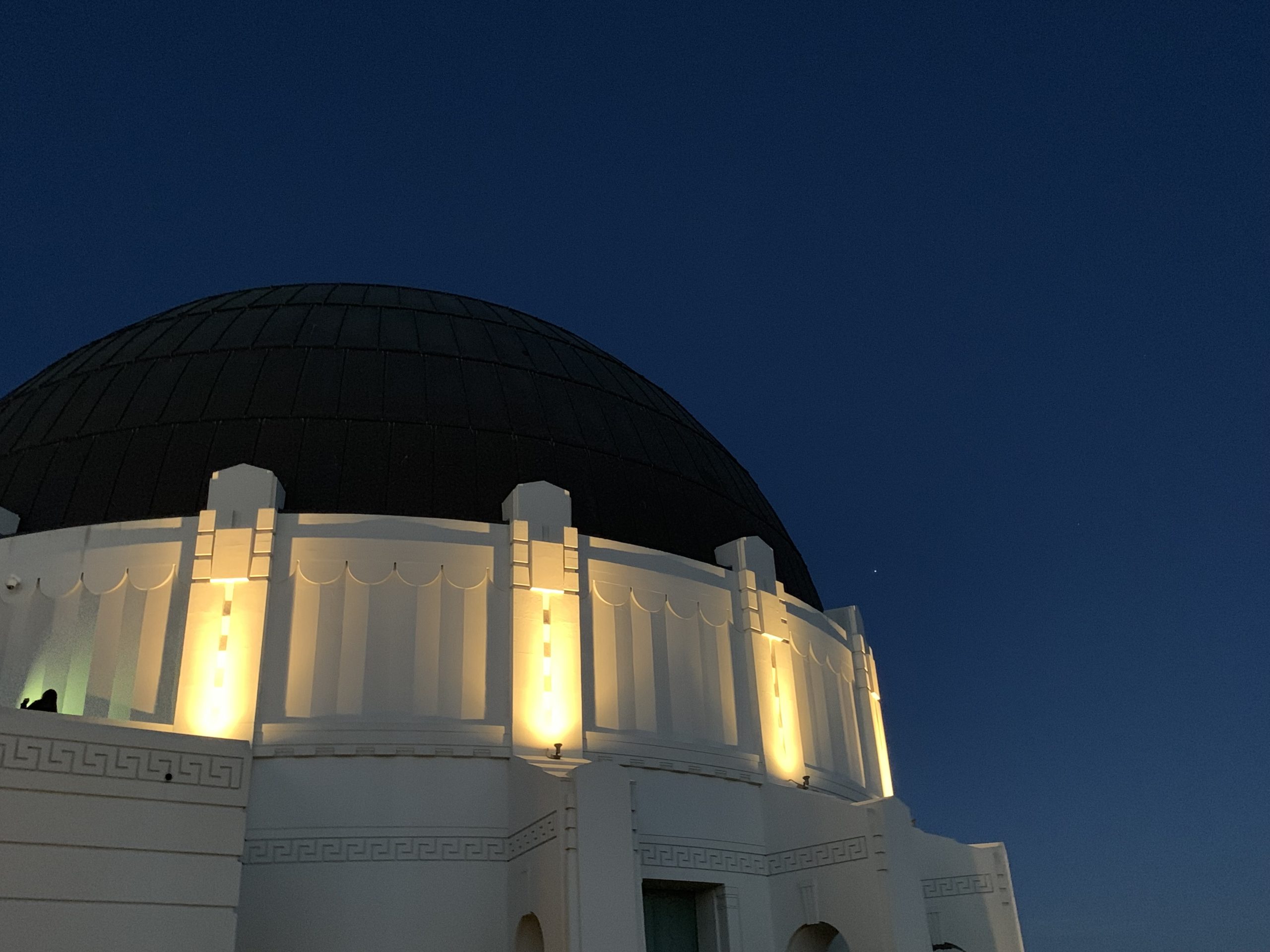 ロサンゼルス旅行　グリフィス天文台夜景ツアーに参加