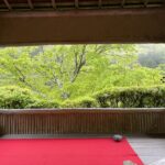 京都鞍馬　二ノ瀬の白龍園　雨に濡れた苔の日本庭園が素晴らしかった