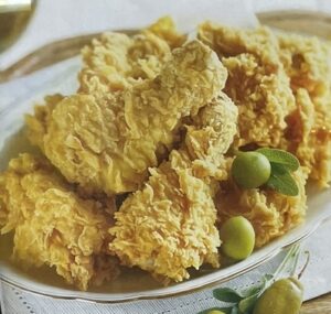 韓国ドラマでよく見るｂｂ・ｑ　オリーブチキン（OLIVE CHICKEN Cafe）食べてみた